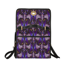 Load image into Gallery viewer, Purple dragon satchel handbag Bag
