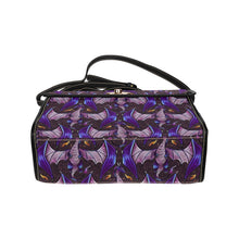 Load image into Gallery viewer, Purple dragon satchel handbag Bag
