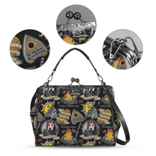 Load image into Gallery viewer, Masked musicians clutch handbag Bag
