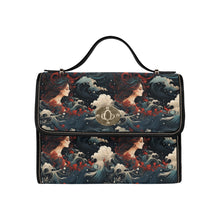 Load image into Gallery viewer, Woman of the sea satchel handbag Canvas Bag
