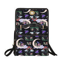 Load image into Gallery viewer, Cottagecore Cat  Canvas Satchel Bag
