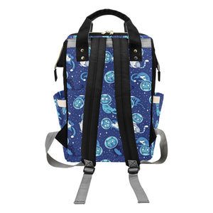 Cats in space Multi-Function Backpack