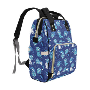 Cats in space Multi-Function Backpack