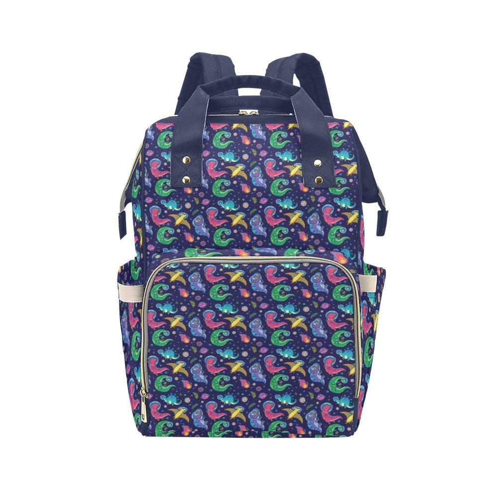 Dinosaurs in space Multi-Function Backpack