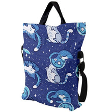 Load image into Gallery viewer, Cats in space tote bag
