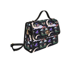 Load image into Gallery viewer, Cottagecore Cat  Canvas Satchel Bag
