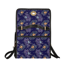 Load image into Gallery viewer, Cats in space Canvas Satchel Bag
