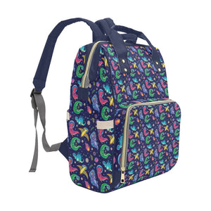 Dinosaurs in space Multi-Function Backpack