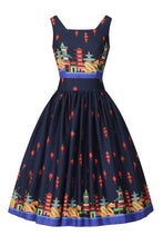 Load image into Gallery viewer, Singapore dragon Dirdle dress- Lady Vintage - Pigeon Overlord
