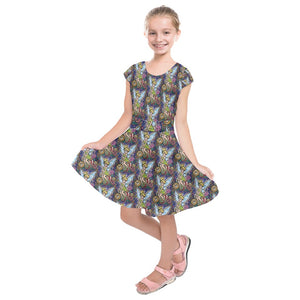 Stained glass fairy children’s dress