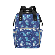 Load image into Gallery viewer, Cats in space Multi-Function Backpack
