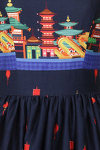 Load image into Gallery viewer, Singapore dragon Dirdle dress- Lady Vintage - Pigeon Overlord
