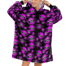 Load image into Gallery viewer, Bats Blanket Hoodie
