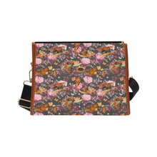 Load image into Gallery viewer, Red Panda Canvas Satchel Bag
