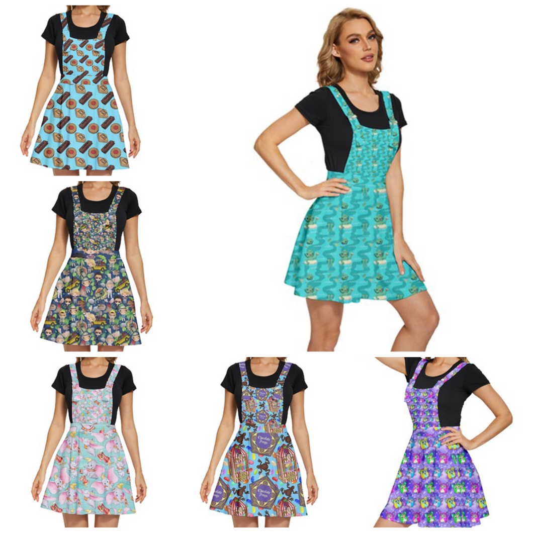 Custom chose your pattern Pinafore apron dress