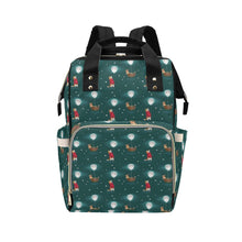 Load image into Gallery viewer, Moon fox and rabbit Multi-Function Backpack
