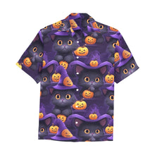 Load image into Gallery viewer, Halloween Black Cat Shirt
