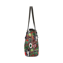 Load image into Gallery viewer, B Movie Monsters Leather Tote Bag
