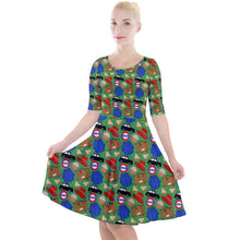 Load image into Gallery viewer, Marmalade bear print dress
