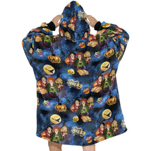 Load image into Gallery viewer, Sanderson sisters Blanket Hoodie
