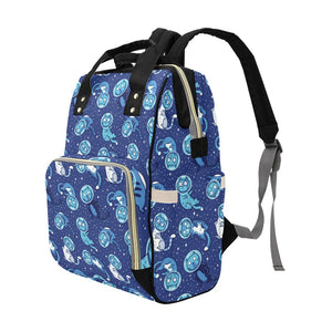 Cats in space Multi-Function Backpack