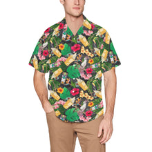 Load image into Gallery viewer, Pineapple ice cream and Tiki birds Shirt
