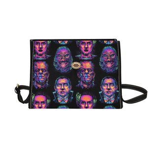 Classic Monsters Canvas Satchel Bag