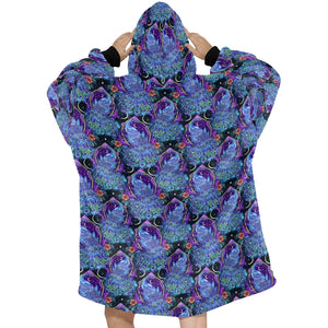 Peacock Blanket Hoodie