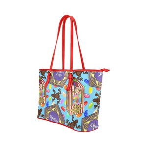 Wizard Sweets Leather Tote Bag