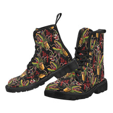 Load image into Gallery viewer, Feed Me little shop of horrors Lace Up Canvas Boots
