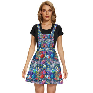 Space adventures Pinafore apron dress