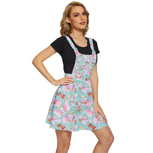 Flying elephant Pinafore apron dress