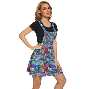 Space adventures Pinafore apron dress