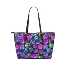 Load image into Gallery viewer, Dice Leather Tote Bag
