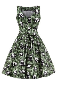 Panda tea dress- Lady Vintage