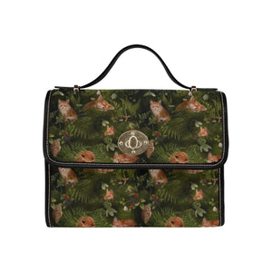 Fox Canvas Satchel Bag