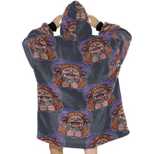 Load image into Gallery viewer, Ludo Blanket Hoodie for Women
