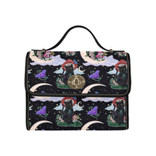 Load image into Gallery viewer, Cottagecore Cat  Canvas Satchel Bag
