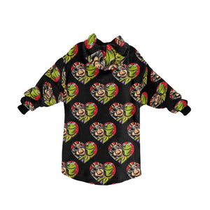 Frog love Blanket Hoodie