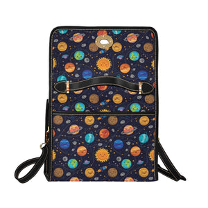 Happy Planets Canvas Satchel Bag