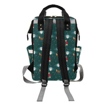 Load image into Gallery viewer, Moon fox and rabbit Multi-Function Backpack
