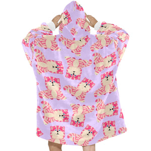 Bagpuss Blanket Hoodie