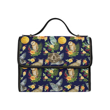 Load image into Gallery viewer, Owl Canvas Satchel Bag
