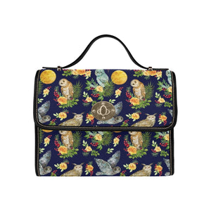 Owl Canvas Satchel Bag