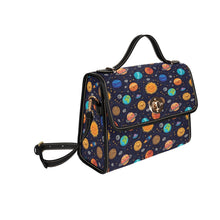 Load image into Gallery viewer, Happy Planets Canvas Satchel Bag
