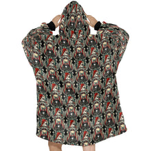 Load image into Gallery viewer, Nightmare love story Blanket Hoodie
