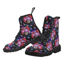 Load image into Gallery viewer, The Count Lace Up Canvas Boots
