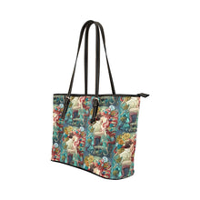 Load image into Gallery viewer, Mermaid kisses Leather Tote Bag
