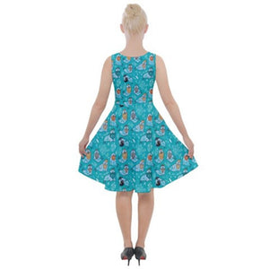 Hipster walrus skater dress (Size S)