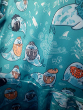 Load image into Gallery viewer, Hipster walrus skater dress (Size S)
